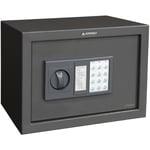 Class T25EB Coffre-fort en acier avec serrure électronique, clavier à code programmable, coffre-fort de sécurité pour la maison, avec clé d'urgence,