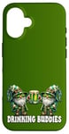 iPhone 16 Green Gnomes In St Patricks Day Costume For Drinking Buddies Case