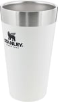 Stanley Adventure Stacking Beer Pint 0.47L Polar White – Travel Mug Keeps Beer C