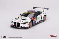 M4 GT3 NO.7 BMW M TEAM STUDIE X CRS 2023 SUPER GT SERIES - TOPSPEED TS0518 1/18