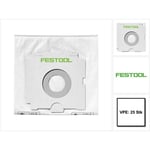 Selfclean sc fis-ct 36/25 Set de sacs filtres pour Aspirateur mobile ct 36 - 25 pcs. (496186) - Festool