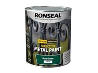 Ronseal Direct to Metal Paint Rural Green Satin 750ml