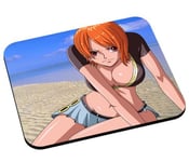 Tapis de souris One piece nami pirate sexy manga