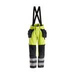 Snickers Workwear ProtecWork, GORE-TEX® byxa med hölsterfickor, kl 2. - Varselgul/Marin - S