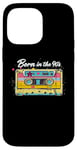 iPhone 14 Pro Max Born in the 90's Cassette Retro Look 90s Fans 90s Case