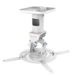 My Wall H 16-1 EWL Projector Ceiling Mount Rotatable Tilting Swivel White