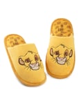 Disney The Lion King Yellow Simba Mule Slippers Womens