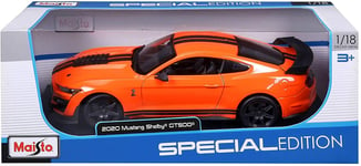 FORD MUSTANG SHELBY GT500 2020 ORANGE MAISTO 31388 1/18 SPECIAL EDITION METAL