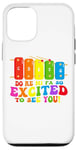 Coque pour iPhone 13 Pro Do Re Mi Fa So Excited To See You Music Teacher Appréciation