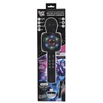 PARTY TIME, HT2235, Micro Karaoke LED Et Lampe Disco USB 3W, Accessoires Événements, Noir, Gris, Plastique (ABS), Fun pour Tous, Soirées Folles Entre Amis