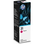 HP Ink Cartridge 31 70-ml Magenta Original  Bottle 1VU27AE