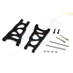 [FR] Gpm Alloy Rear Lower Arm - 1Pr Set( Sla055) Black Traxxas 1:10 Rustler Vxl 