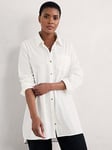 Seasalt Cornwall Button Up Shirt - White, White, Size 10, Women