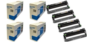 Drum for Brother DCP-L3550CDW DR247 Compatible Unit Laser Printer Full Set of 4