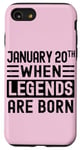 iPhone SE (2020) / 7 / 8 January 20th Bday January 20 Birthday Gift Case