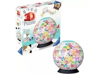 Ravensburger 3D Puzzle Ball Puzzle-Ball Squishmallows, 72 Styck, Leksak, 6 År