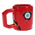 Marvel - Mug 3d Armure D'iron Man Avec Réacteur Arc Thermoréactif 500