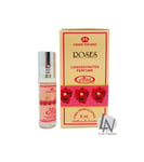 ROSES - Al Rehab 6ml Fragrance Alcohol-free Halal Attar Roll-on Perfume Oil