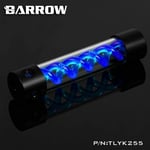 Barrow T-Virus Acrylic Blue Helix Watercooling Reservoir 255mm - Black