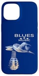 Coque pour iPhone 15 Guitare acoustique Blues Musique