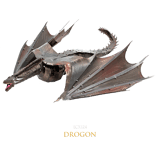 ICONX Metal Earth Game of Thrones DROGON 3D Steel Model Kit Puzzle