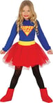 Déguisement Super-Héros Tutu Fille M-(7/9 Ans)