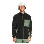 Quiksilver Peak Point Fz Polaire True Noir 2024 Technique Snowboard Ski New M