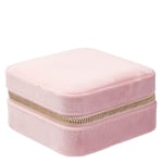 DARK Velvet Jewellery Box Mini Light Rose