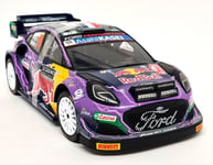 Solido 1/18 Ford Puma Rally1 Hybrid Monte Carlo Rally 2002 #19 Diecast model car