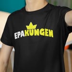 T-shirt med Epakungen design A / epa traktor svart tröja L