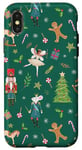 iPhone X/XS Xmas Nutcracker Ballet Girl & Rat King Cute Christmas Theme Case