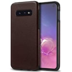 Tasikar Coque Samsung Galaxy S10e Étui en Cuir Slim Cover Case Compatible avec Samsung Galaxy S10e (Marron)