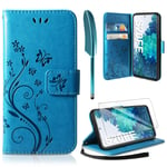 AROYI Case Compatible with Samsung Galaxy S20 FE 5G Case and Screen Protector,Wallet Case PU Leather with Card Slots Folding Stand Magnetic Scratchproof Protect Flip Cover for Samsung Galaxy S20 FE 4G