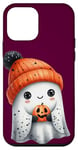 Coque pour iPhone 12 mini Ghost Halloween Spooky Boo Automne Halloween Fantôme mignon