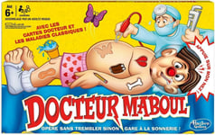 Jeu de société électronique Docteur Maboul, dès 6 ans, cartes et défis amusants.