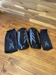 Adidas X SG League Football Shin Pads Guards Black Size Large New Other