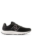 New Balance Womens Running 520v8 - Black/white, Black/White, Size 7.5, Women