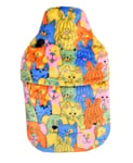 Vagabond CARTOON CATS & DOGS Fleece 2 LITRE Hot Water Bottle & Cover