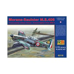 [FR] RS MODELS 1/72 Morane Saulnier MS.406 France (4 decal v. for France) - 9211