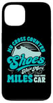 Coque pour iPhone 13 Mes chaussures de cross-country ont plus de milles pour