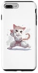 Coque pour iPhone 7 Plus/8 Plus Love Cats Chemise pour femme pour les amoureux des chats pour hommes, enfants et filles