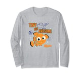 Disney Pixar Finding Nemo Tiny But Awesome Big Chest Logo Long Sleeve T-Shirt