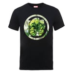 Marvel Avengers Assemble Hulk Montage T-Shirt - Noir - M