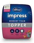 Silentnight Impress Memory Foam 5cm Mattress Topper