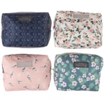 Fashion Purse Travel Wash Bag Toiletry Make Up Case Sweet Floral A