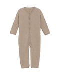 Huttelihut Dress Baby | Pram Suit - Ullfleece, Beige Camel