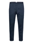 Terry Linen Trouser Designers Trousers Casual Blue Filippa K