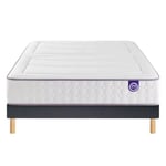 Ensemble Merinos Beauty Bed - 560 Ressorts ensachés + Sommier Confort Ferme 120x190