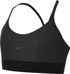 Nike Bra G NK Indy FM Nvlty Bra, Black/Black/Anthracite, FJ7151-010, XS