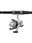 Mitchell Adventure II Spinning Combo, Fishing Rod and Reel Combo, Spinning Combos, Pre-spooled with strong mono line, Predator Fishing,Pike/Perch/Zander/Trout, Unisex, Black/Orange, 2.4m | 10-35g